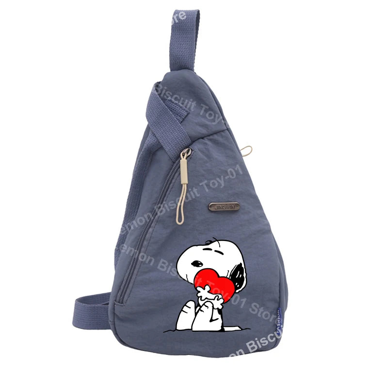 Snoopy Backpack Chest Bag Unisex Crossbody Phone Pouch