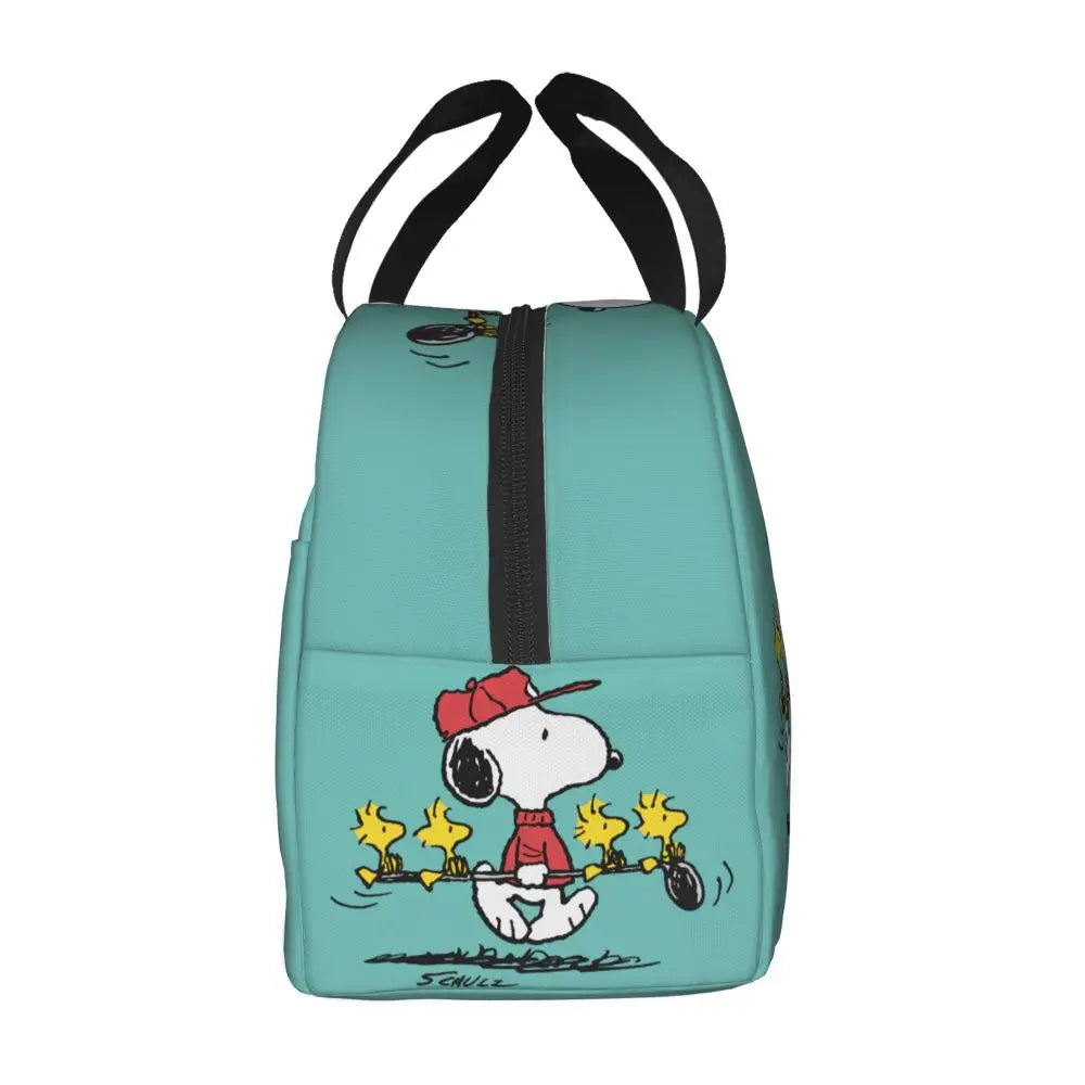 Snoopy Backpack Halloween Insulated Lunch Bag 22x20x13cm