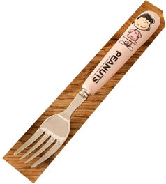 Anime Snoopy Spoon Fork Child Cartoon Snoopy Doll Fruit Fork Spoon Suit Girl Tableware Stainless Steel Student Spoon Fork