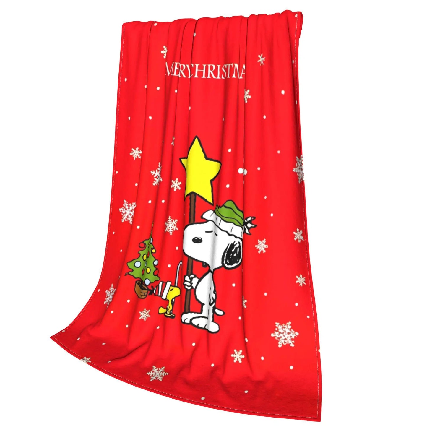 Snoopy Blanket Fleece Soft Breathable Throw Snoopy Blanket