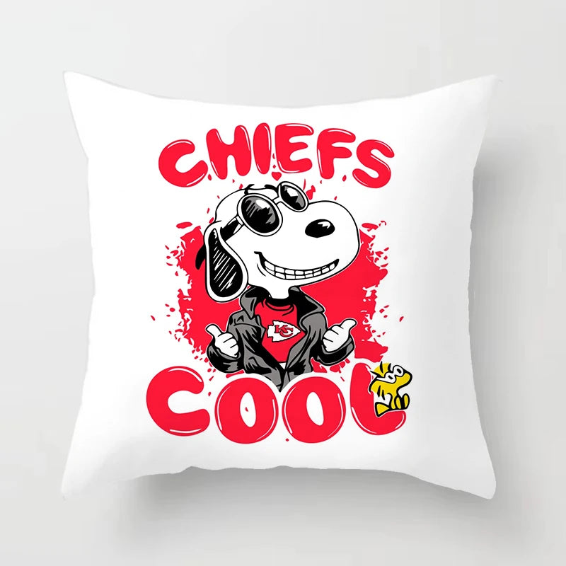 Christmas Theme Pillowcase 45x45cm Snoopy Pillow