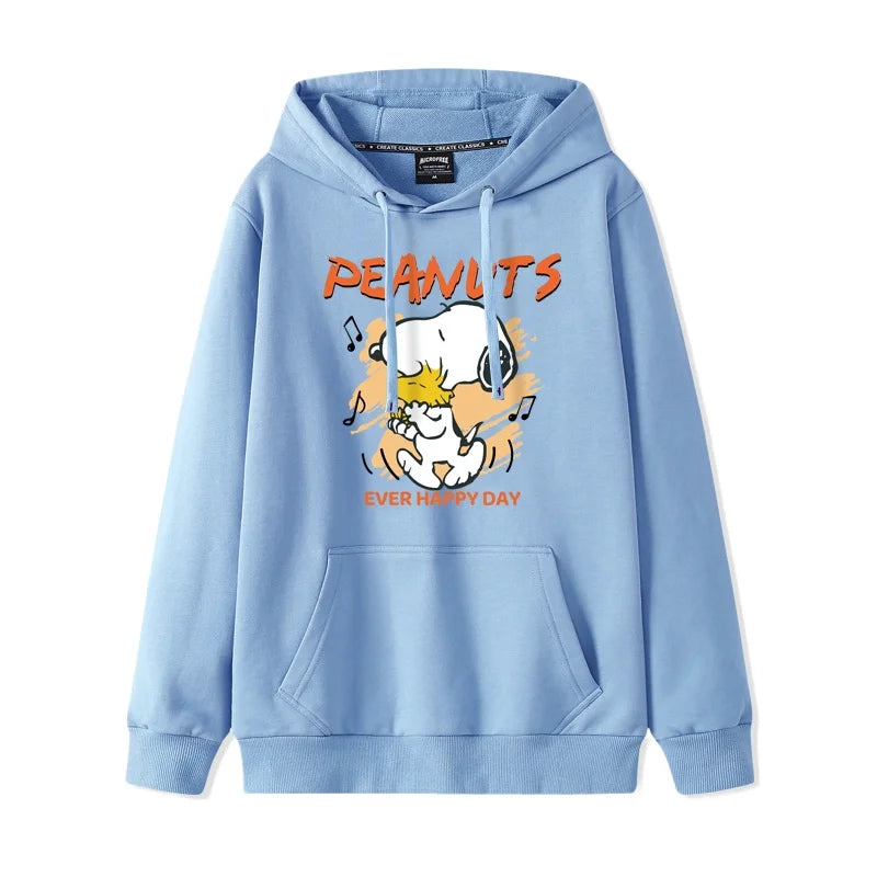 Velvet Hooded Sweatshirt Snoopy Stuffed Sweatshirt