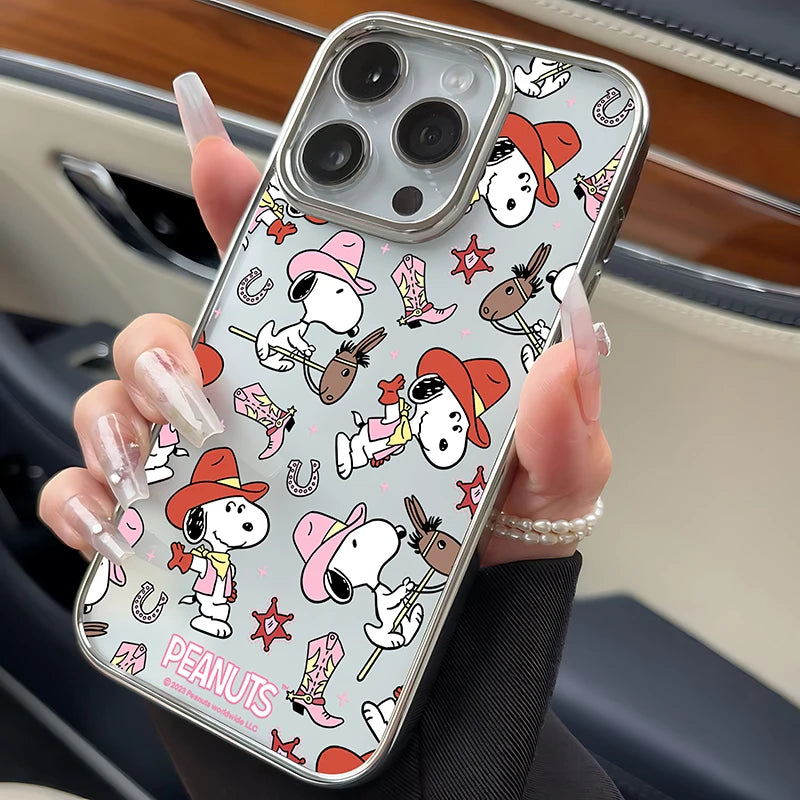 Soft Back Cover for IPhone Snoopy Phone Case