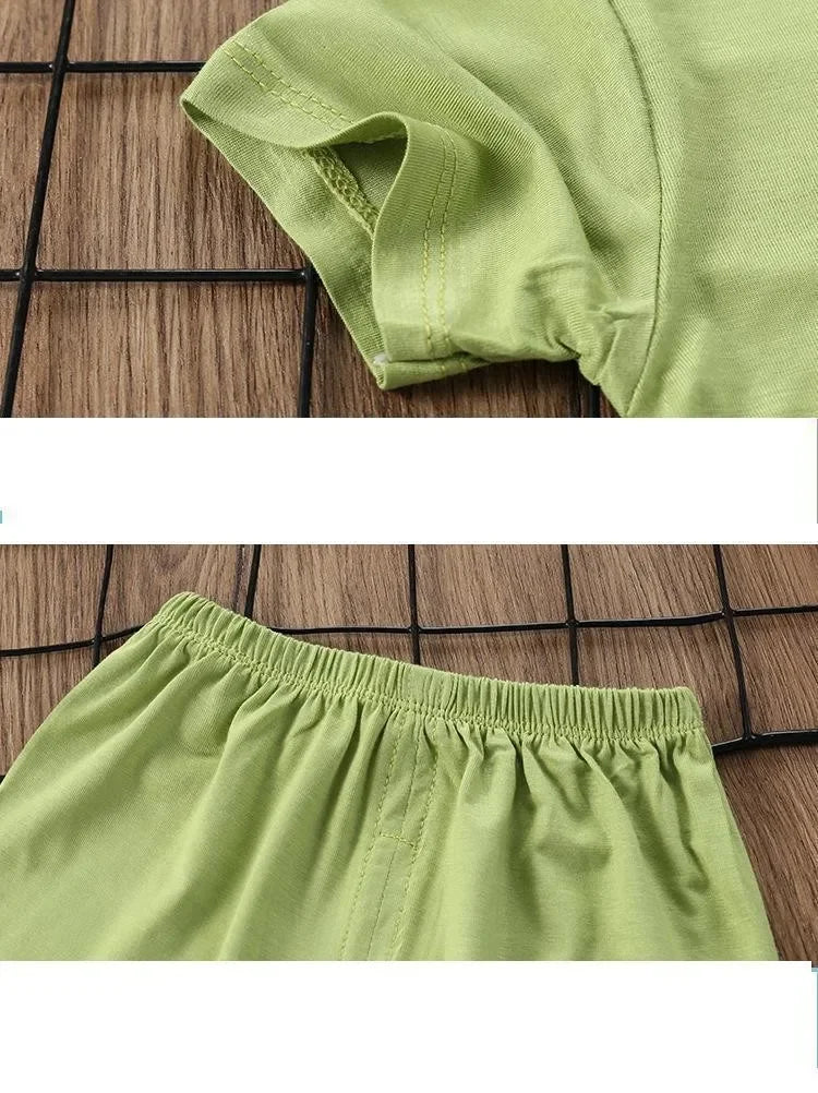 Kids Modal Pajama Set 2PC Tops Shorts Snoopy Pyjama