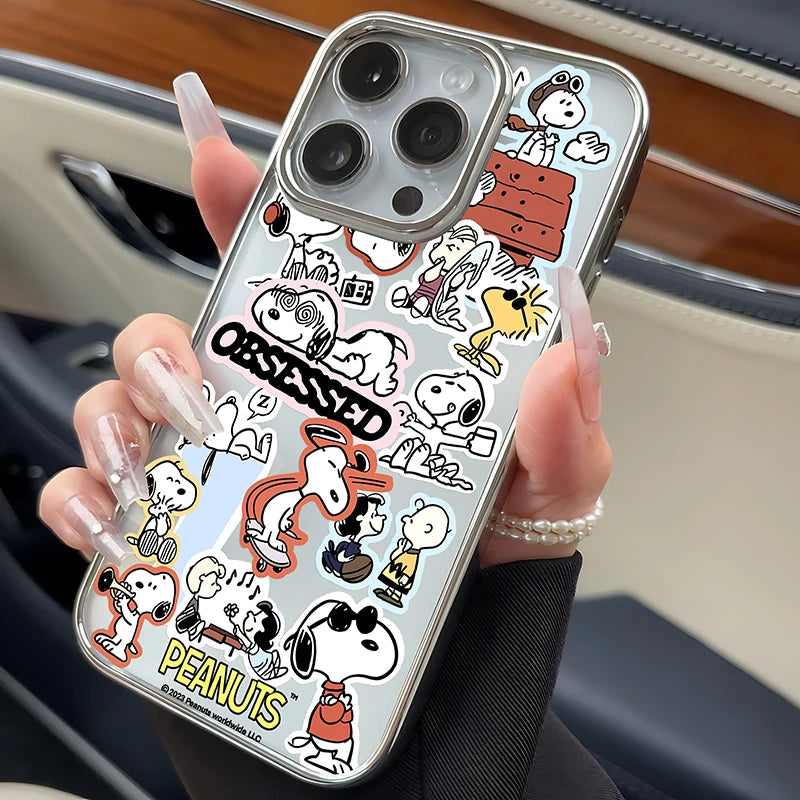 Soft Back Cover for IPhone Snoopy Phone Case