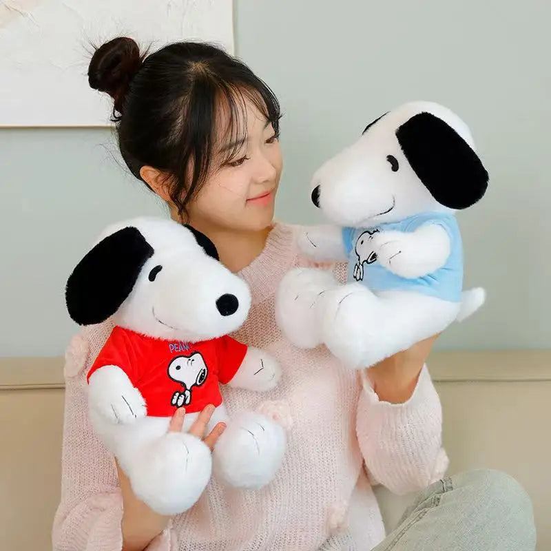 Red Hoodie Snoopy Plush Stuffed Toy