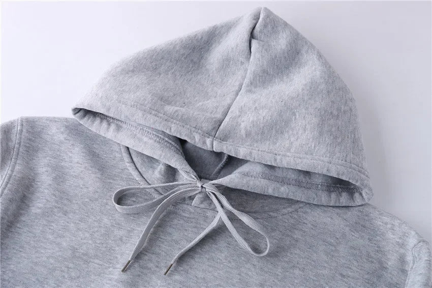 Unisex Fleece Hooded Sweatshirt Pullover Snoopy Hoodie