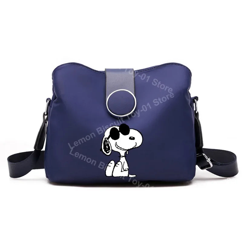 Snoopy Backpack Crossbody Nylon Shoulder Bag Licensed