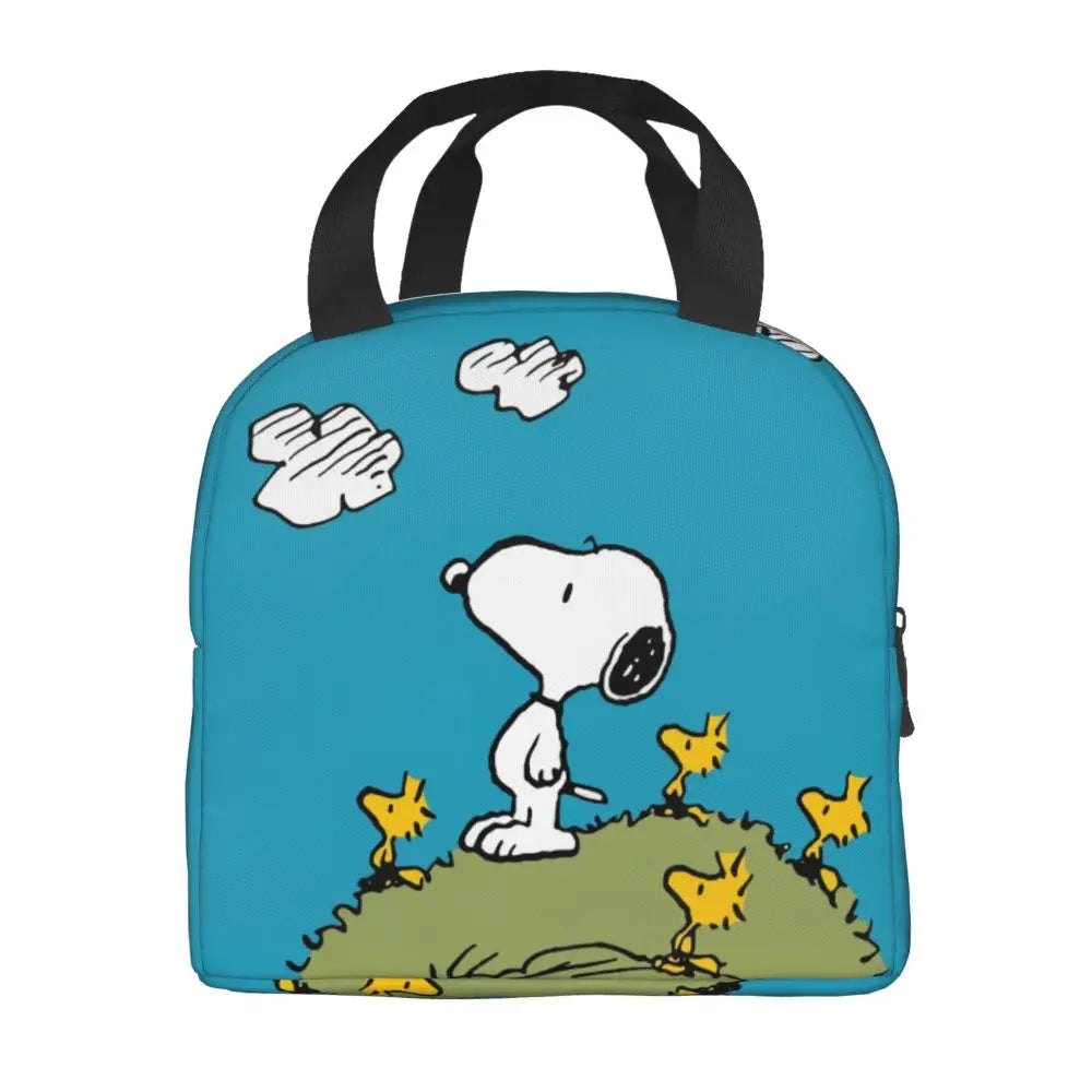 Snoopy Backpack Halloween Insulated Lunch Bag 22x20x13cm