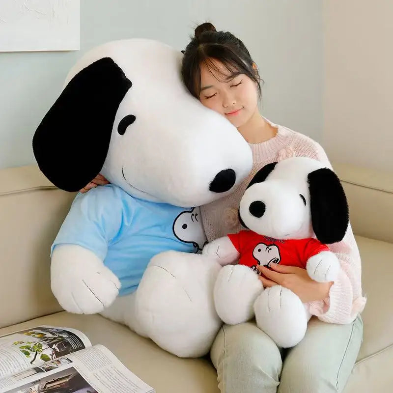 Red Hoodie Snoopy Plush Stuffed Toy