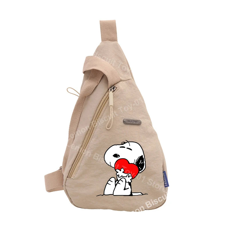 Snoopy Backpack Chest Bag Unisex Crossbody Phone Pouch