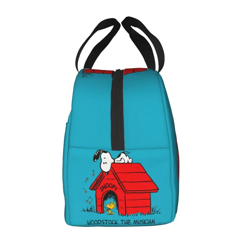Snoopy Backpack Halloween Insulated Lunch Bag 22x20x13cm