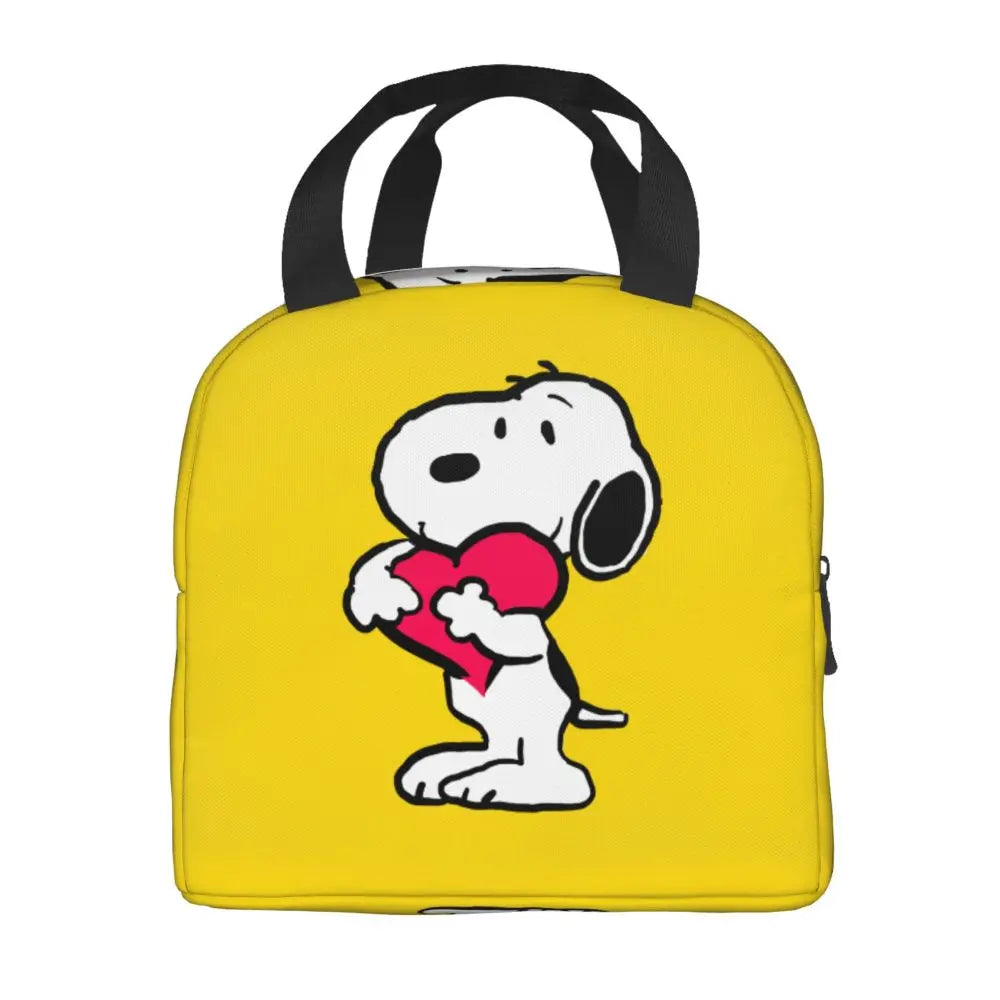 Snoopy Backpack Halloween Insulated Lunch Bag 22x20x13cm