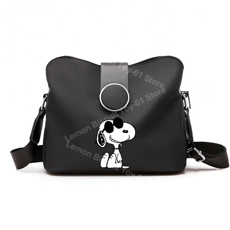 Snoopy Backpack Crossbody Nylon Shoulder Bag Licensed