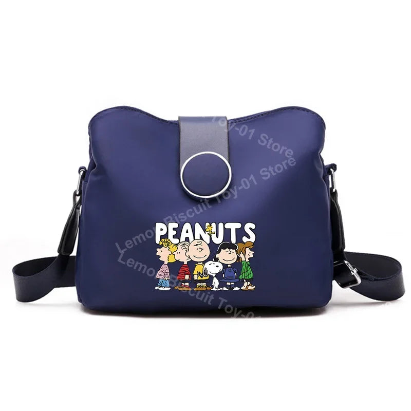 Snoopy Backpack Crossbody Nylon Shoulder Bag Licensed
