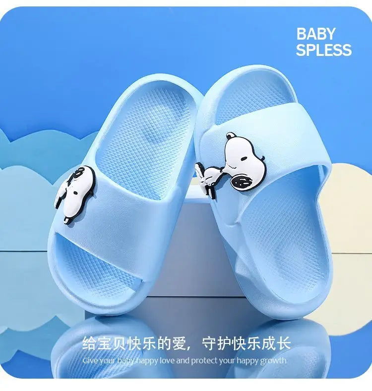 Snoopy Cartoon Slippers Lightweight Anti Slip Snoopy Shoes