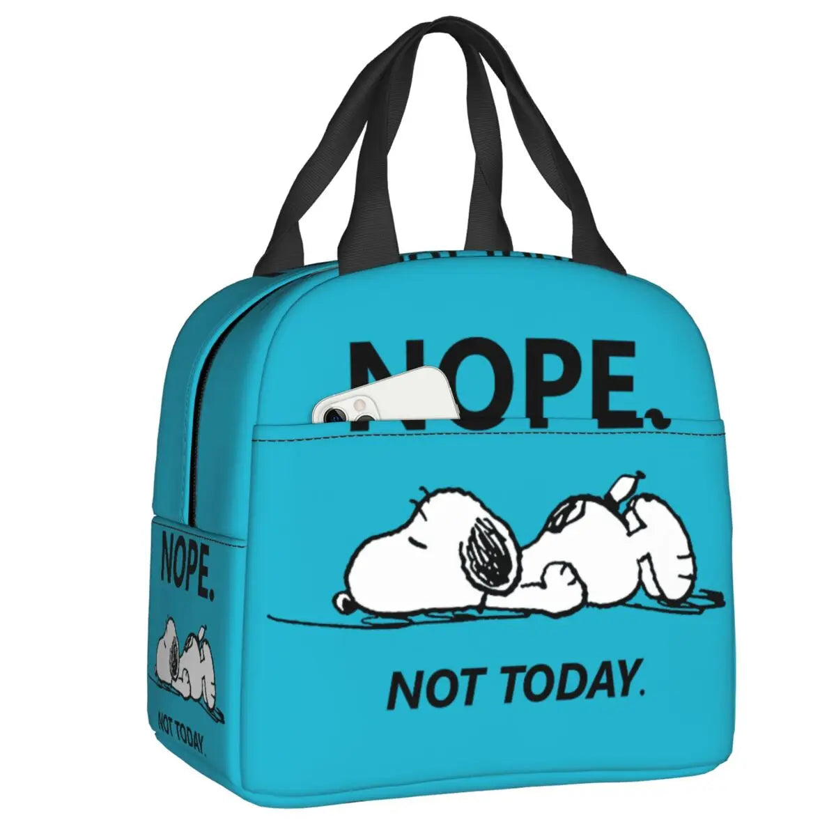 Snoopy Backpack Halloween Insulated Lunch Bag 22x20x13cm