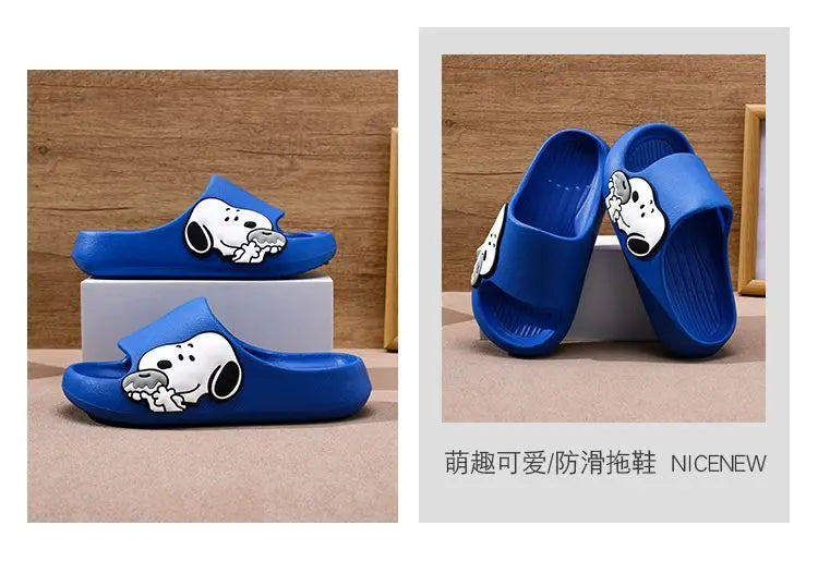 MINISO Snoopy Non Slip Indoor Slippers Snoopy Slippers