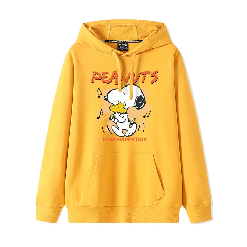 Velvet Hooded Sweatshirt Snoopy Stuffed Sweatshirt