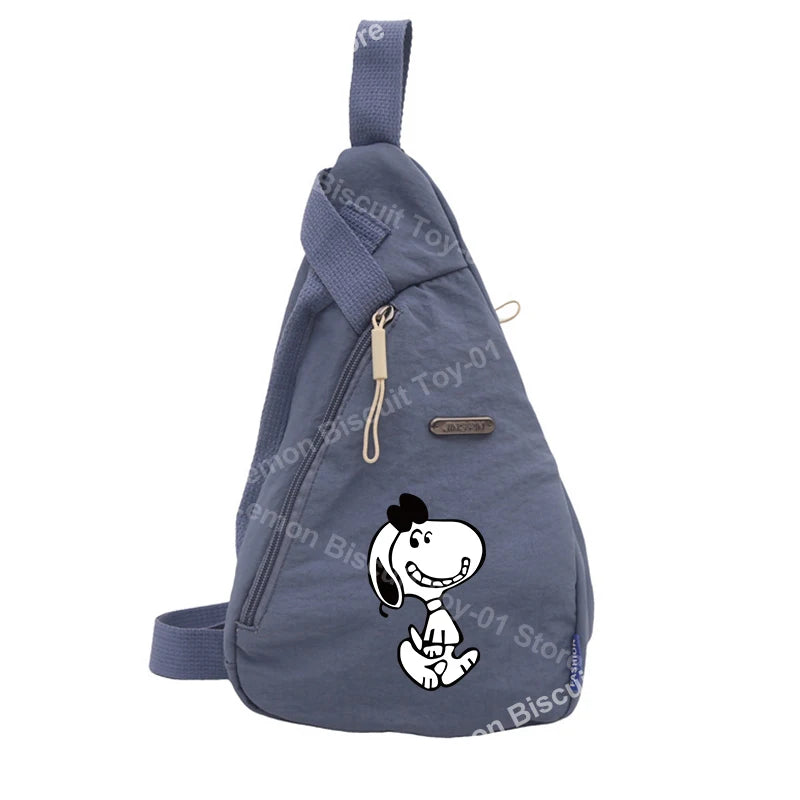Snoopy Backpack Chest Bag Unisex Crossbody Phone Pouch