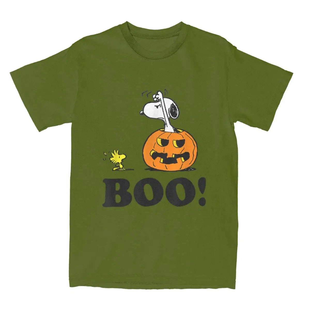 Peanuts Halloween Boo Cotton T Shirt Snoopy Shirt