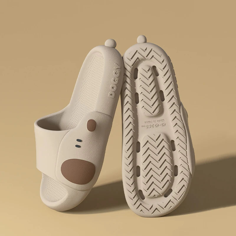 Cartoon Soft Sole Non Slip Flip Flop Snoopy Shoes