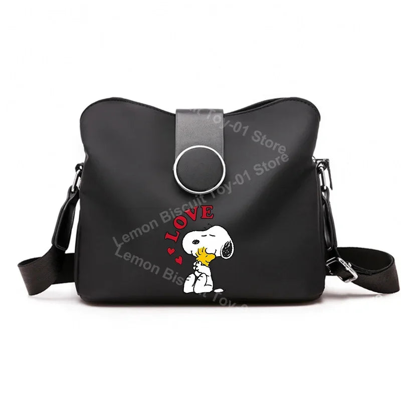 Snoopy Backpack Crossbody Nylon Shoulder Bag Licensed