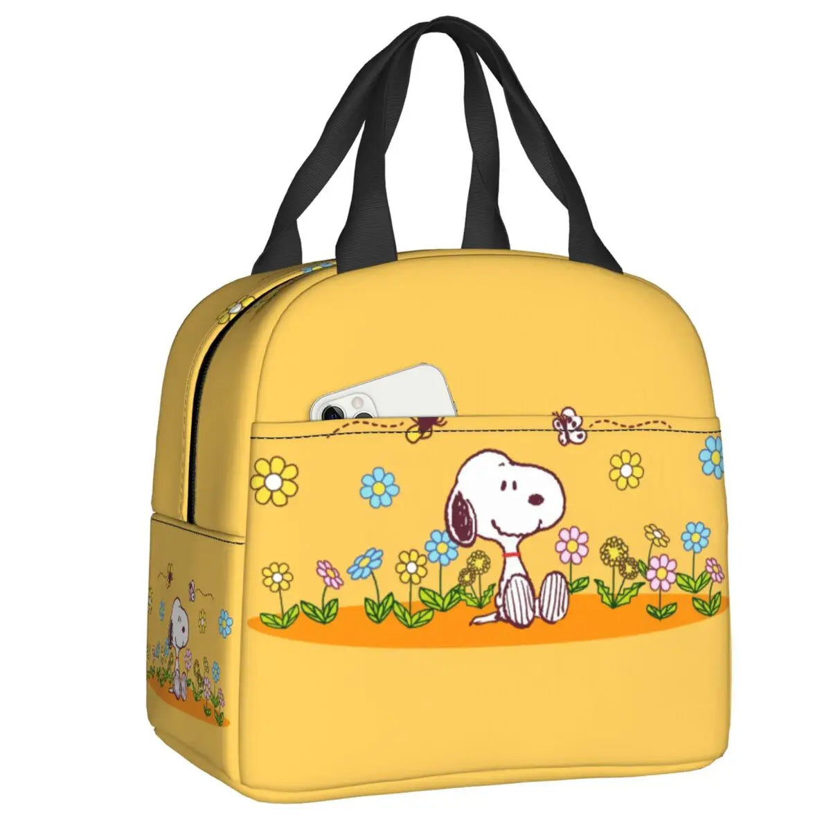 Snoopy Backpack Halloween Insulated Lunch Bag 22x20x13cm