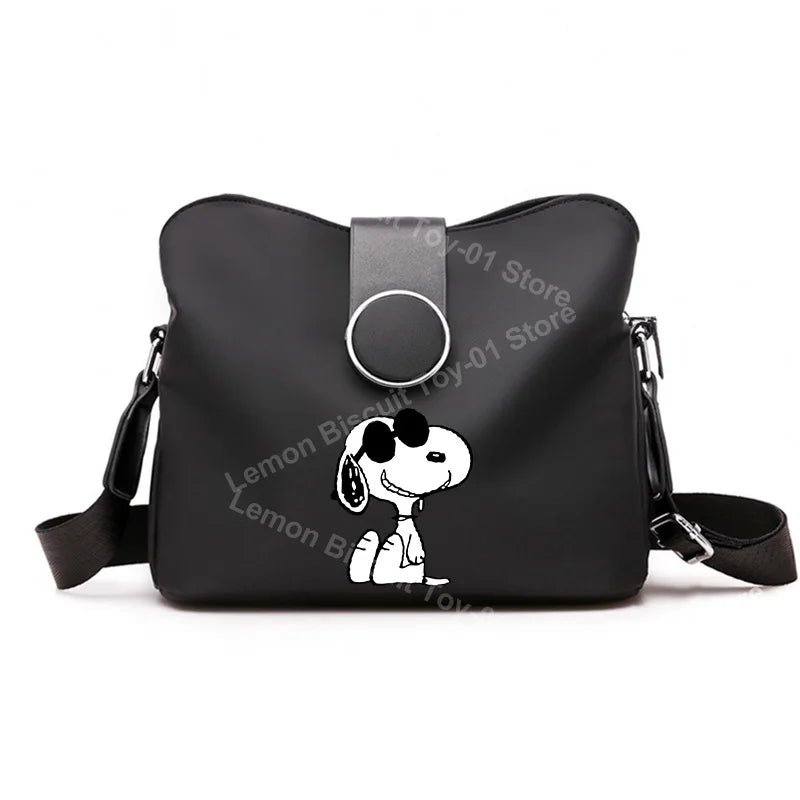 Snoopy Backpack Crossbody Nylon Shoulder Bag Licensed