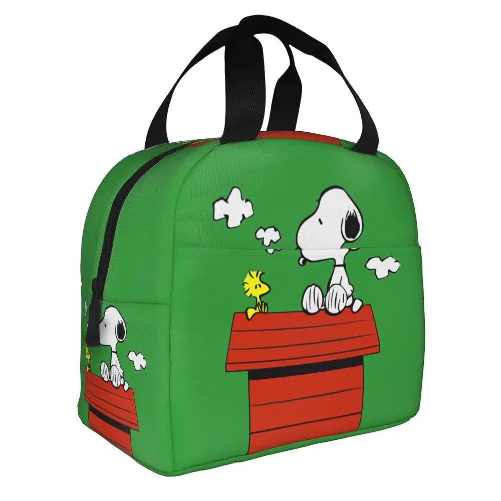 Snoopy Backpack Halloween Insulated Lunch Bag 22x20x13cm