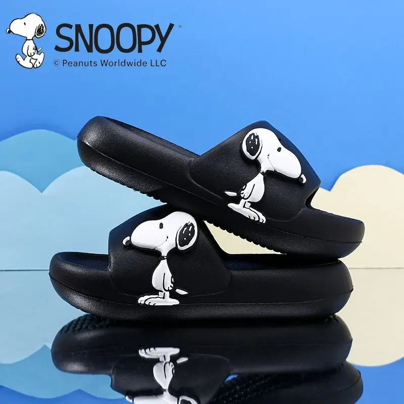 Snoopy cute creative cartoon pattern children's simple and fashionable soft-soled wear-resistant lightweight non-slip sandals