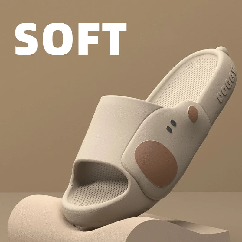 Cartoon Soft Sole Non Slip Flip Flop Snoopy Shoes