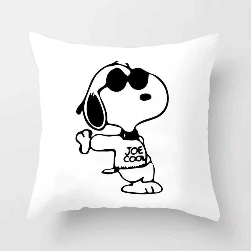 Christmas Theme Pillowcase 45x45cm Snoopy Pillow
