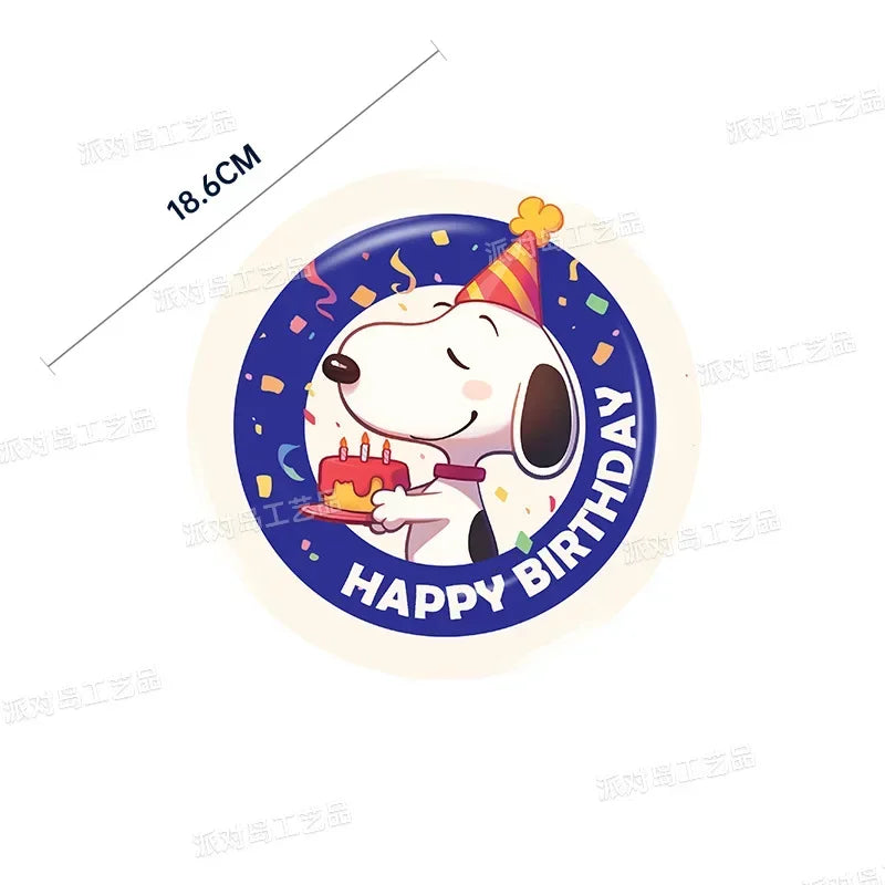 Party Themed Disposable Plates and Cups Snoopy Cup