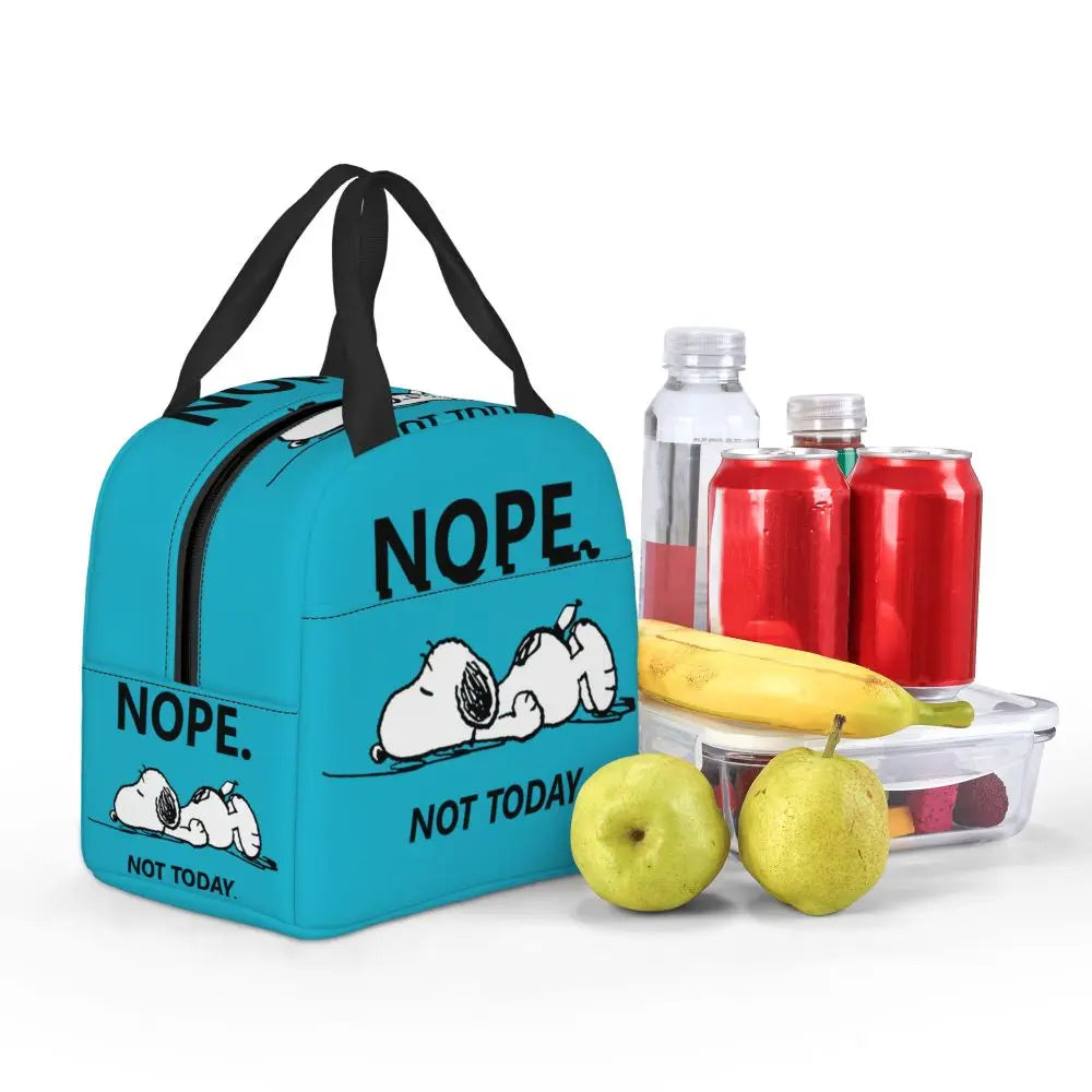 Snoopy Backpack Halloween Insulated Lunch Bag 22x20x13cm
