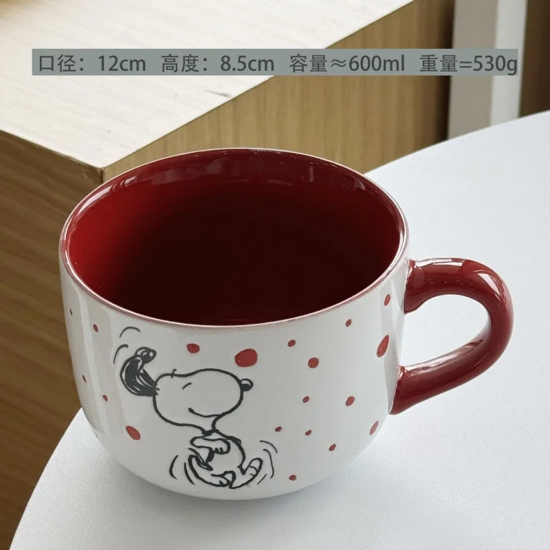 Ceramic Mug For Home Use Snoopy Mug