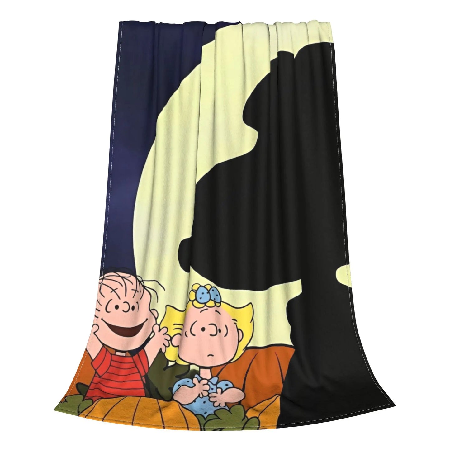 Snoopy Cartoon Halloween Throw 50x60 Plush Snoopy Blanket