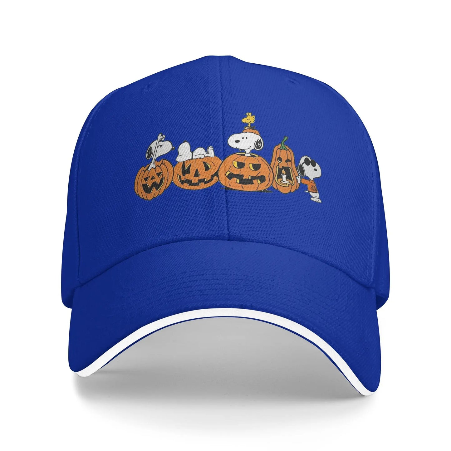 Halloween Pumpkin Cap Baseball Sun Snoopy Hat