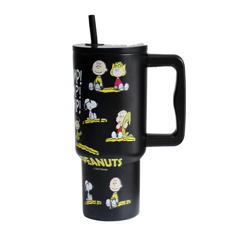 Insulated Stainless Steel Water Cup Straw 2025 Snoopy Cup