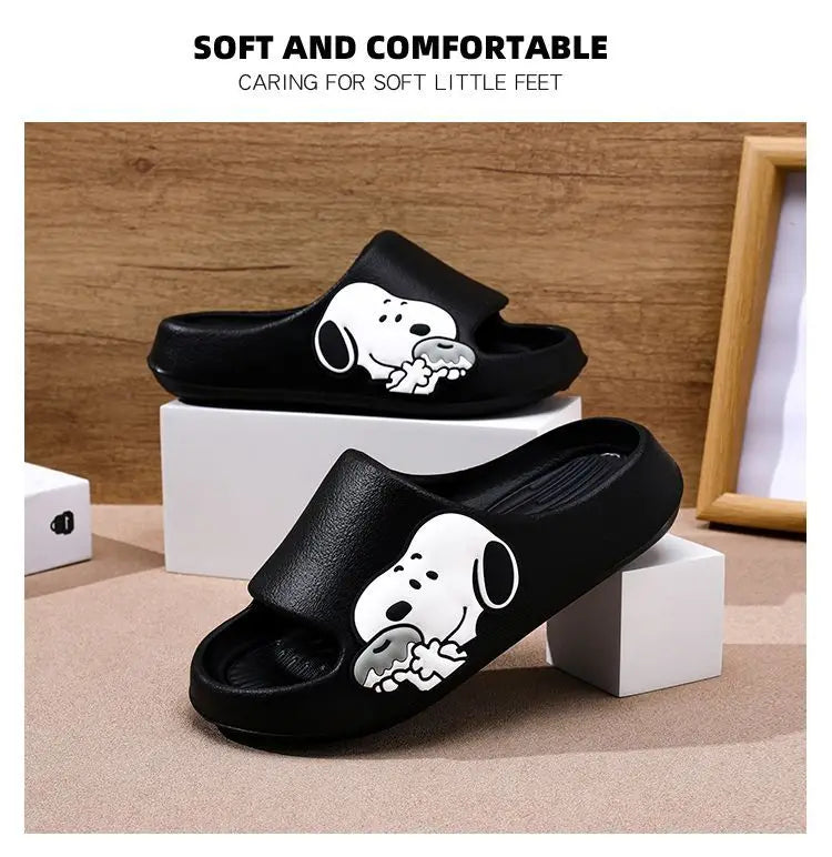 MINISO Snoopy Non Slip Indoor Slippers Snoopy Slippers
