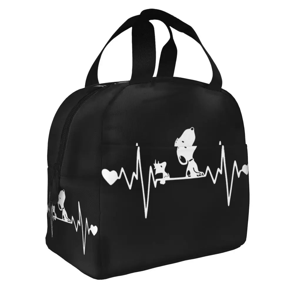 Snoopy Backpack Halloween Insulated Lunch Bag 22x20x13cm