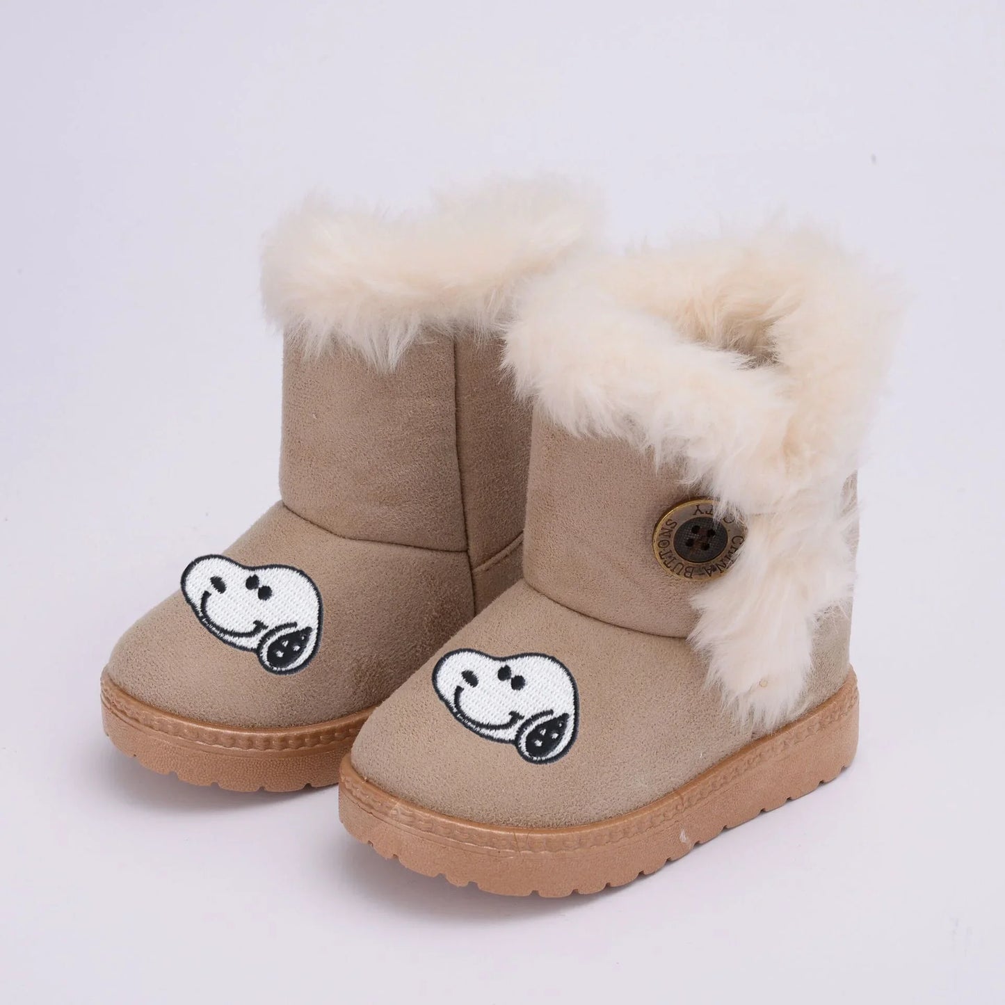 Baby Toddler Non Slip Soft Sole Casual Shoes Snoopy Shoes