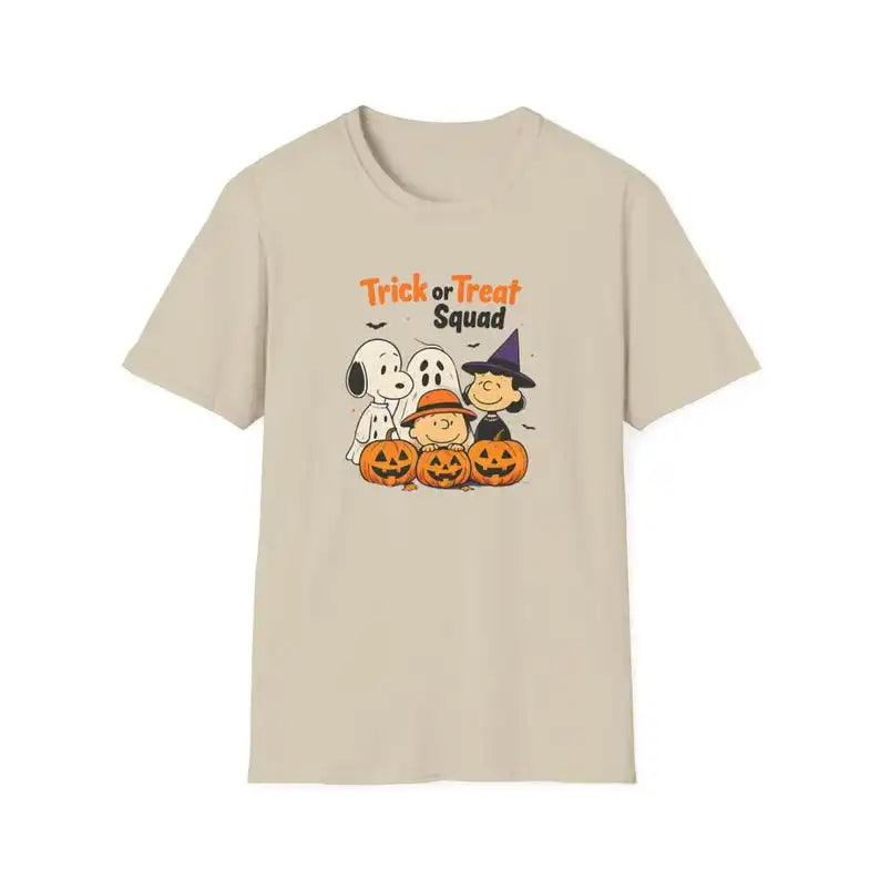 Graphic Halloween Costume Tee Trick Or Treat Snoopy Shirt