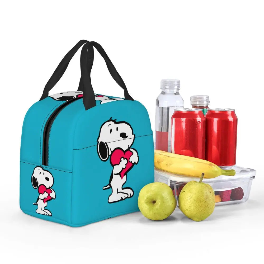 Snoopy Backpack Halloween Insulated Lunch Bag 22x20x13cm
