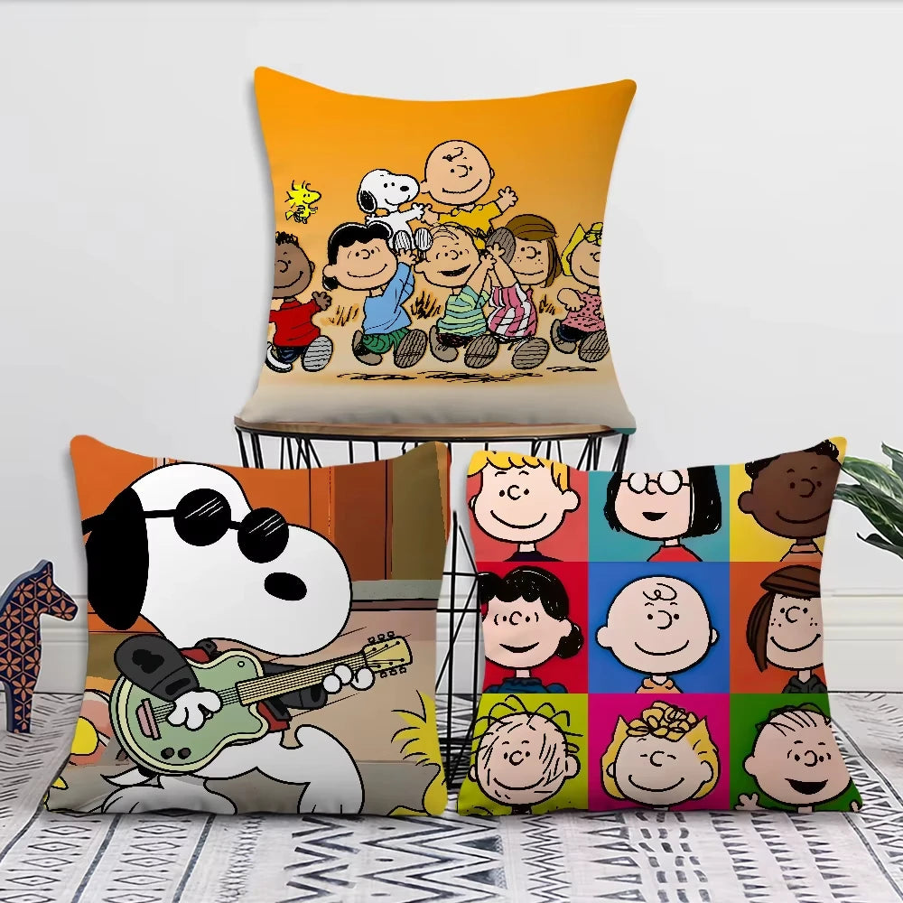 Pillow Covers DoubleSided Snoopy Pillow