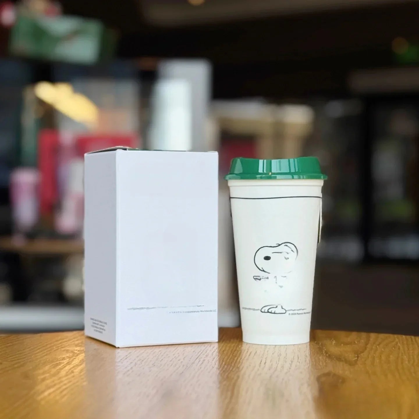 Joint Series Plastic Mug For Cold Drinks Snoopy Cup