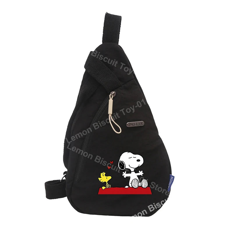 Snoopy Backpack Chest Bag Unisex Crossbody Phone Pouch