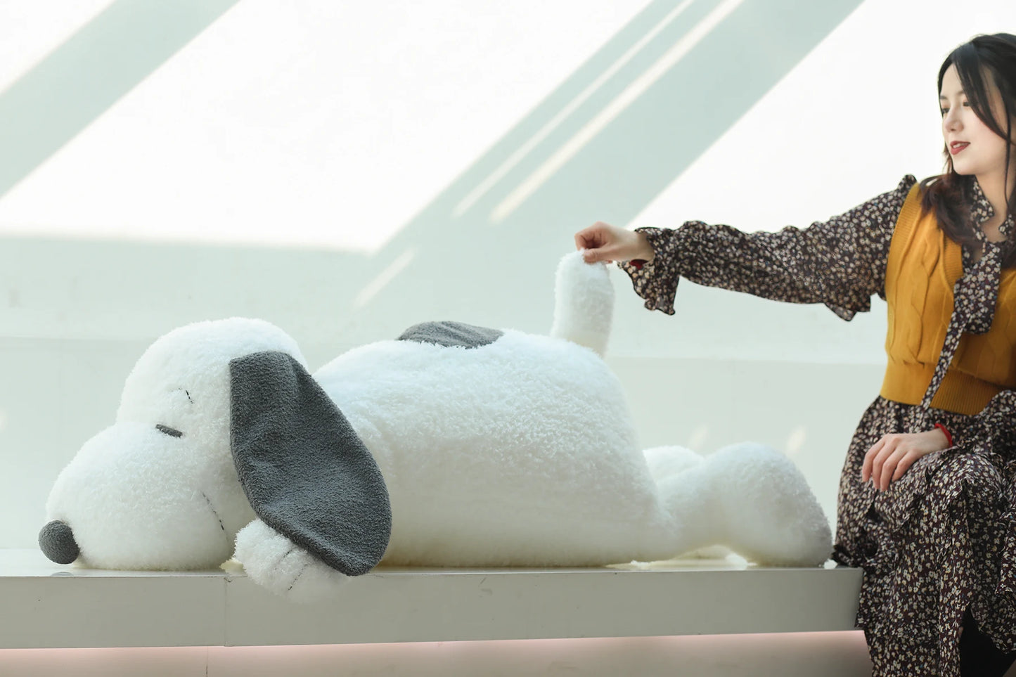 Big Size Snoopy Cushion Plush Toy Snoopy Stuffed Animals