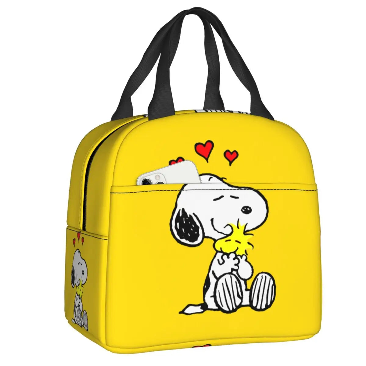 Snoopy Backpack Halloween Insulated Lunch Bag 22x20x13cm