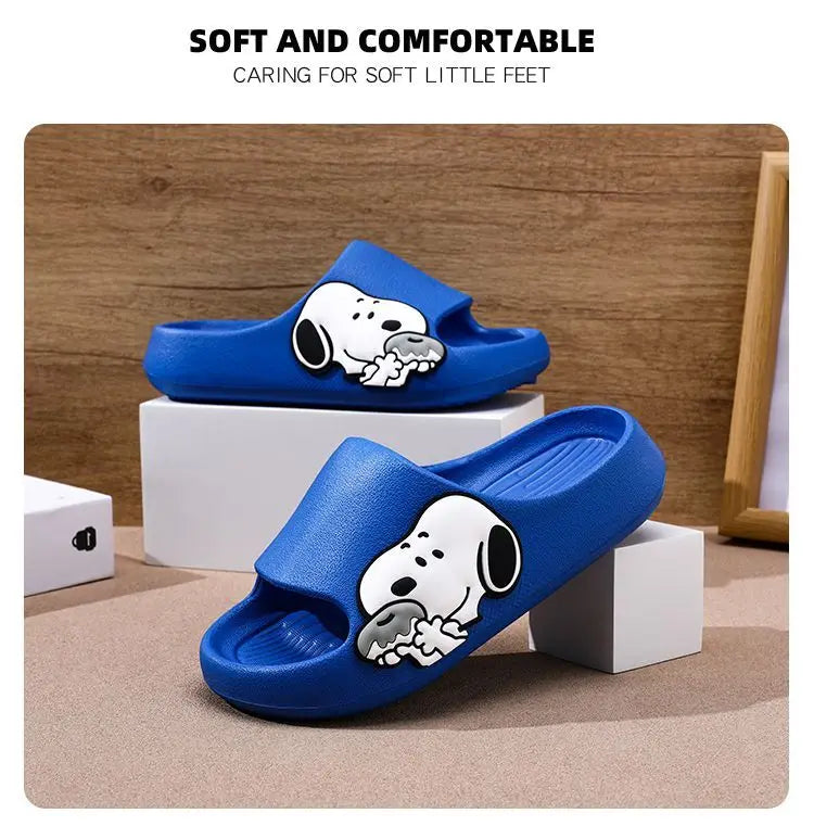MINISO Snoopy Non Slip Indoor Slippers Snoopy Slippers